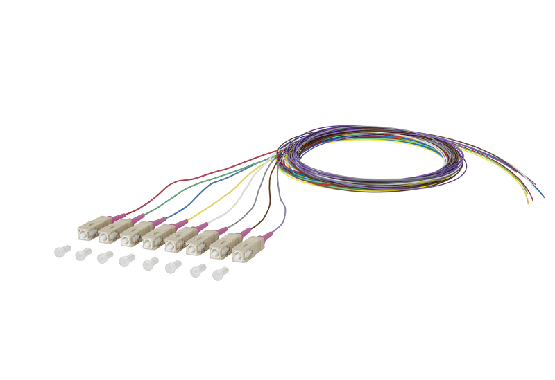 METZ CONNECT - OpDAT Pigtail SC-PC 0,9mm STB OM4 2m 8Frb/890842N1CO20-8
