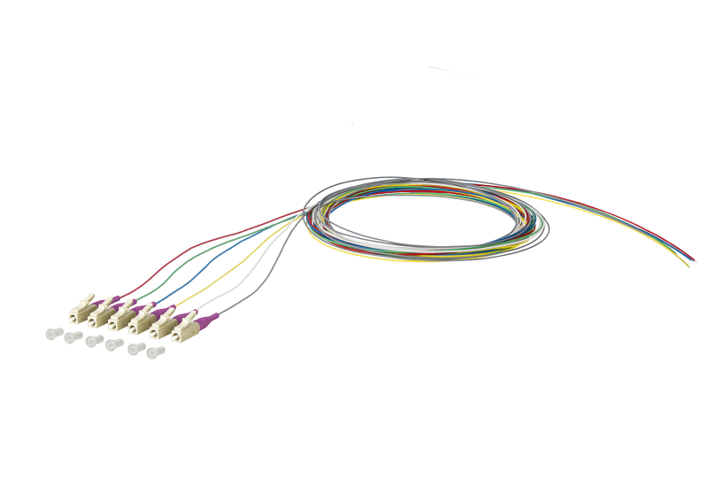 METZ CONNECT - OpDAT Pigtail LC-PC 0,9mm STB OM4 2m 6Frb/890842N1JO20-6