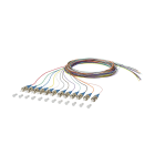 METZ CONNECT - OpDAT Pigtail ST-UPC OS2 0,9 mm 12 Farben 2,0 m