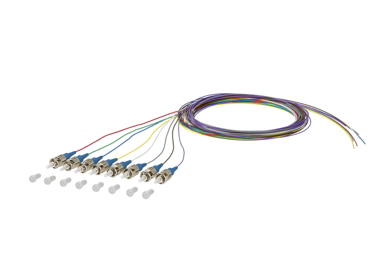 METZ CONNECT - OpDAT Pigtail ST-UPC 0,9mm STBOS2 2m 8Frb/890842Q1AO20-8
