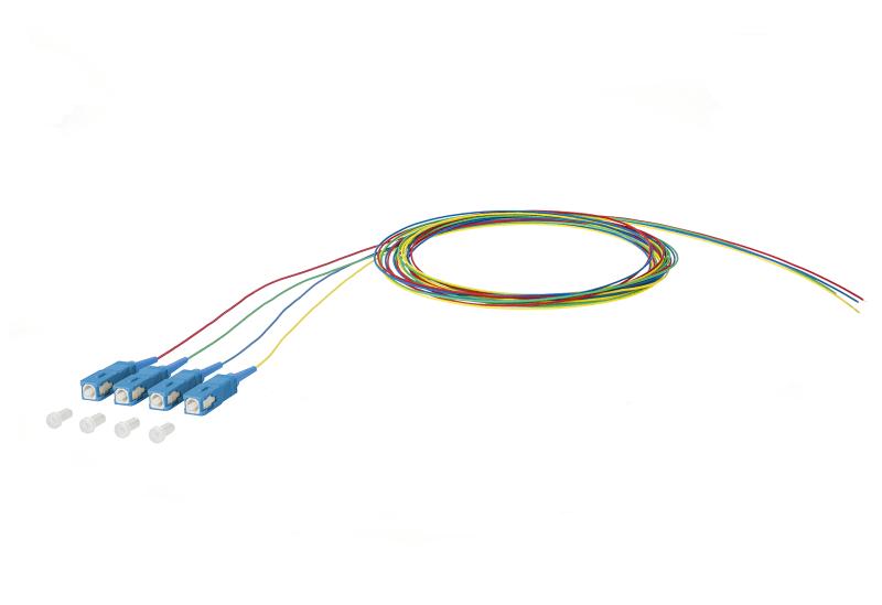 METZ CONNECT - OpDAT Pigtail SC-UPC 0,9mm STBOS2 2m 4Frb/890842Q1CO20-4