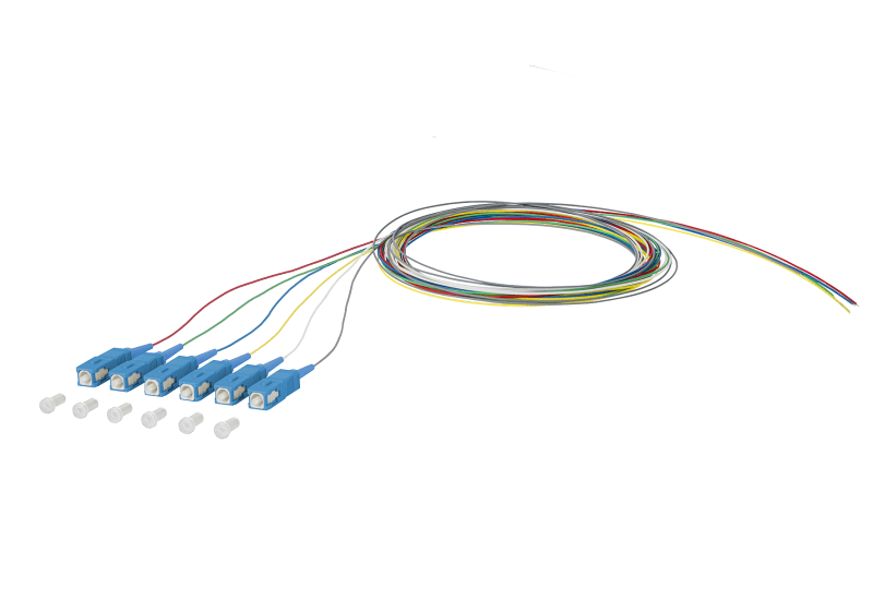 METZ CONNECT - OpDAT Pigtail SC-UPC 0,9mm STBOS2 2m 6Frb/890842Q1CO20-6