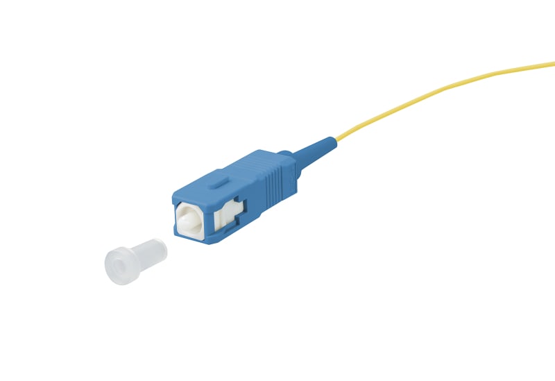 METZ CONNECT - OpDAT Pigtail SC-PC OS2 gelb 2,0 m