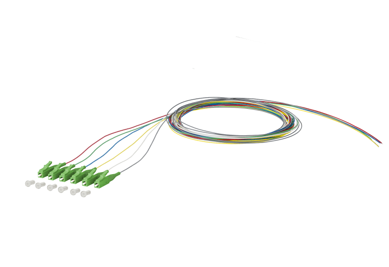 METZ CONNECT - OpDAT Pigtail LC-APC 0,9mm STBOS2 2m 6Frb/890842Q1JA20-6