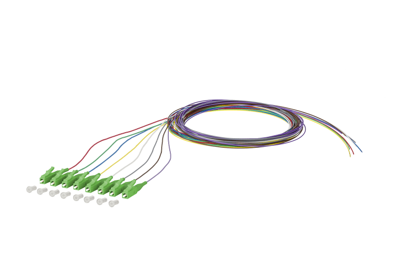 METZ CONNECT - OpDAT Pigtail LC-APC 0,9mm STBOS2 2m 8Frb/890842Q1JA20-8