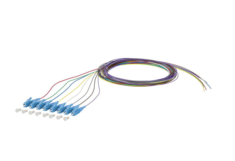 METZ CONNECT - OpDAT Pigtail LC-UPC 0,9mm STBOS2 2m 8Frb/890842Q1JO20-8