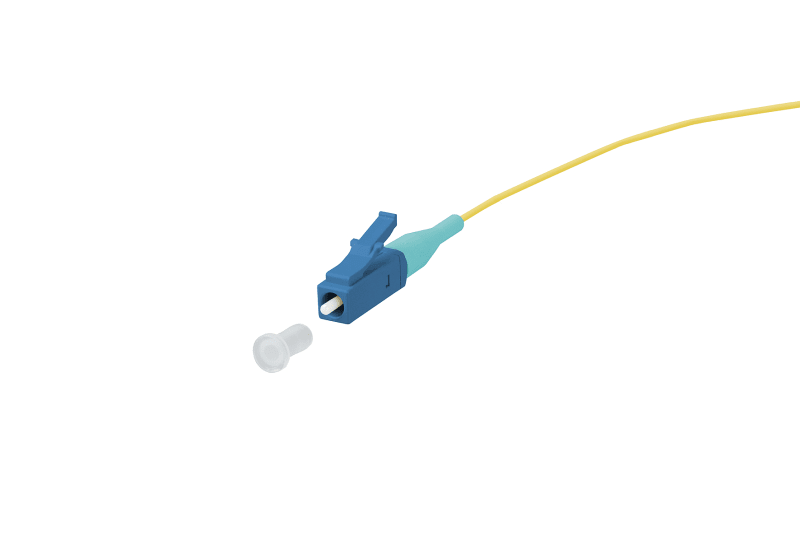 METZ CONNECT - OpDAT Pigtail LC-PC OS2 gelb 2,0 m
