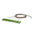 METZ CONNECT - OpDAT Pigtail E2000-APC OS20,9 mm12 Farben 2,0 m