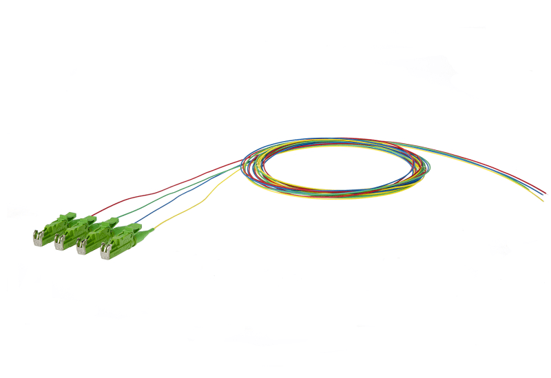 METZ CONNECT - OpDAT Pigtail E2APC 0,9mm STB OS2 2m 4Frb/890842Q1MA20-4