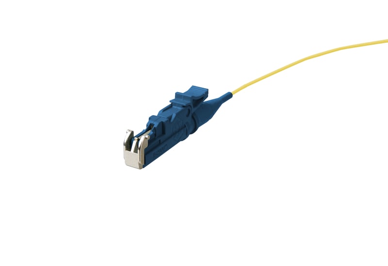 METZ CONNECT - OpDAT Pigtail E2000-UPC OS2 gelb 2,0 m