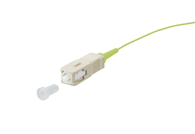 METZ CONNECT - OpDAT Pigtail SC-PC OM5 lindgrün 2,0 m