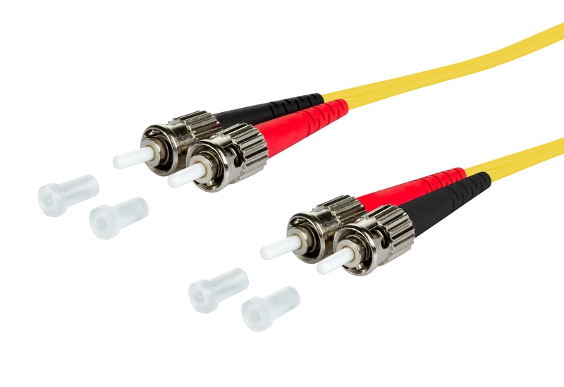 METZ CONNECT - OpDAT PK 2xST/2xST E9/125 OS2 BR 2x2,0 mm gelb 2,0 m