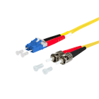 METZ CONNECT - OpDAT PK LC-D/2xST E9/125 OS2 BR 2x2,0 mm gelb 1,0 m