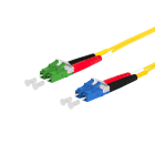 METZ CONNECT - OpDAT PK LC-D/LC-D APC E9/125 OS2 BR 2x2,0 mm gelb 1,0 m