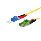 METZ CONNECT - OpDAT PK LC-D/E2000-D APC E9/ 125 OS2 BR 2x2,0 mm gelb 2,0 m