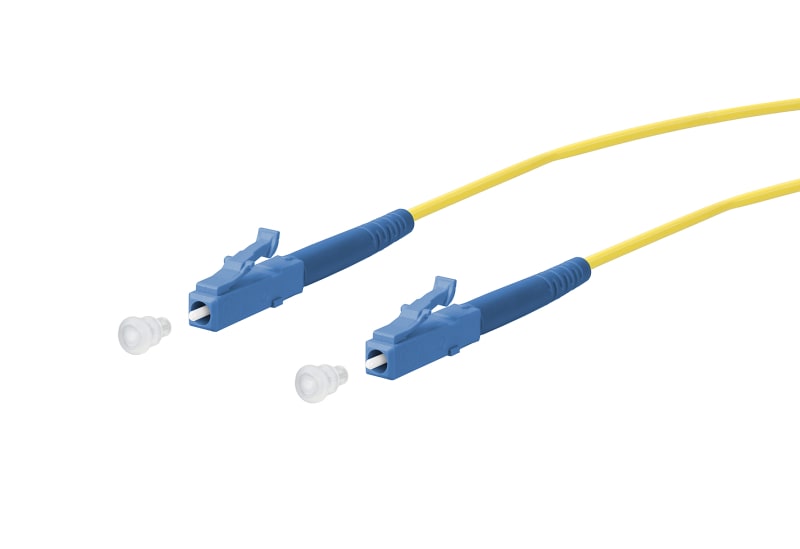 METZ CONNECT - OpDAT PK LC/LC E9/125 OS2 BR 2,0 mm gelb 1,0 m