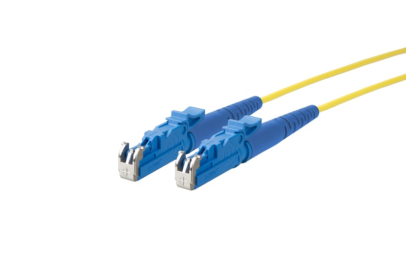 METZ CONNECT - OpDAT PK E2000/E2000 E9/125 OS2 BR 2,0 mm gelb 2,0 m