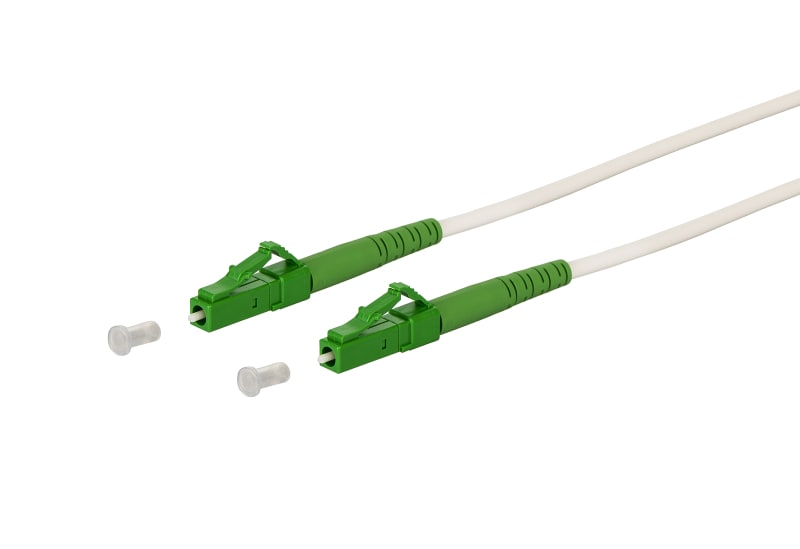 METZ CONNECT - OpDAT PK LCAPC/LCAPC 1m sx OS2 BR 2,8 mm weiss 1,0 m