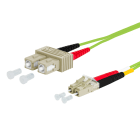 METZ CONNECT - OpDAT PK SC-D/LC-D G50/125 OM5 BR 2x2,0 mm lindgrün 5m