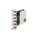 METZ CONNECT - OpDAT CM 3HE/7TE 6xLC-D OM4 12 Pigt/6 Kup/viol/Keramik