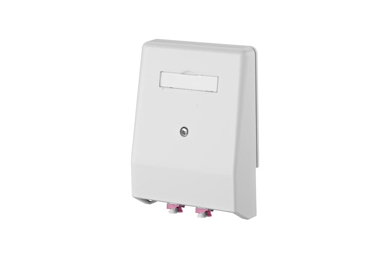 METZ CONNECT - OpDAT 4 UP 2xLC-D OM4 (violett) reinweiß