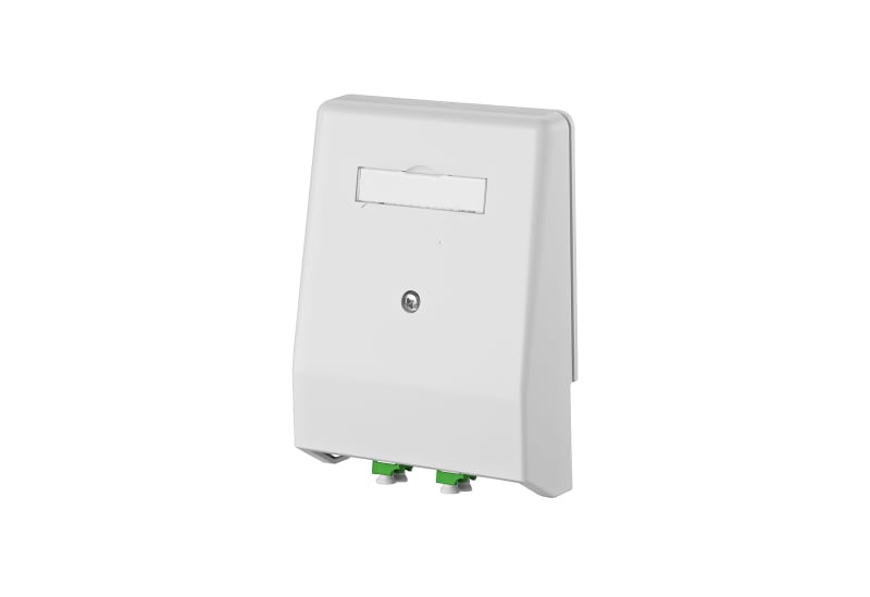 METZ CONNECT - OpDAT 4 UP 2xLC-D APC OS2 (grün) reinweiß