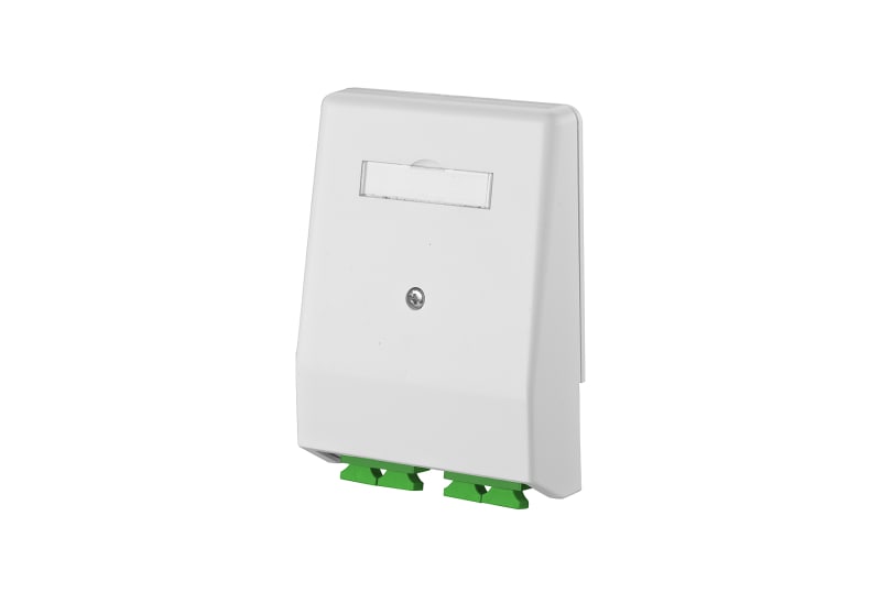 METZ CONNECT - OpDAT 4 UP 2xSC-D APC OS2 (grün) reinweiß