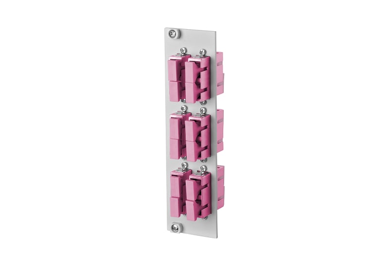 METZ CONNECT - OpDAT REGpro Front 3HE/7TE 6xSC-D OM4 (erikaviolett)