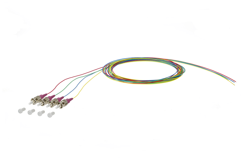 METZ CONNECT - OpDAT Pigtail ST-PC 0,9mm STB OM4 2m 4Frb/890842N1AO20-4