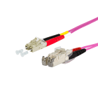 METZ CONNECT - OpDAT PK LC-D/2xE2000 G50/125 OM4 BR 2x2,0 mm violett 5,0 m