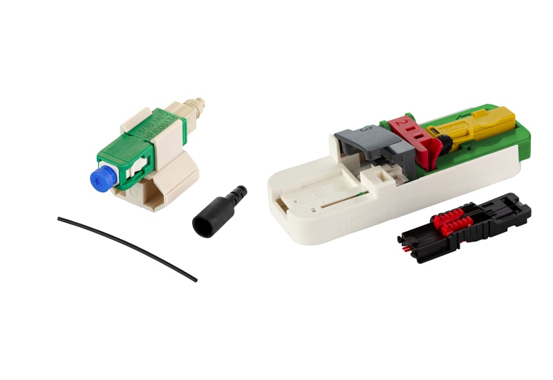 METZ CONNECT - OpDAT FAST™Hybrid SCUPC OS2   0,25+0,9 mm, 100 St + Cl