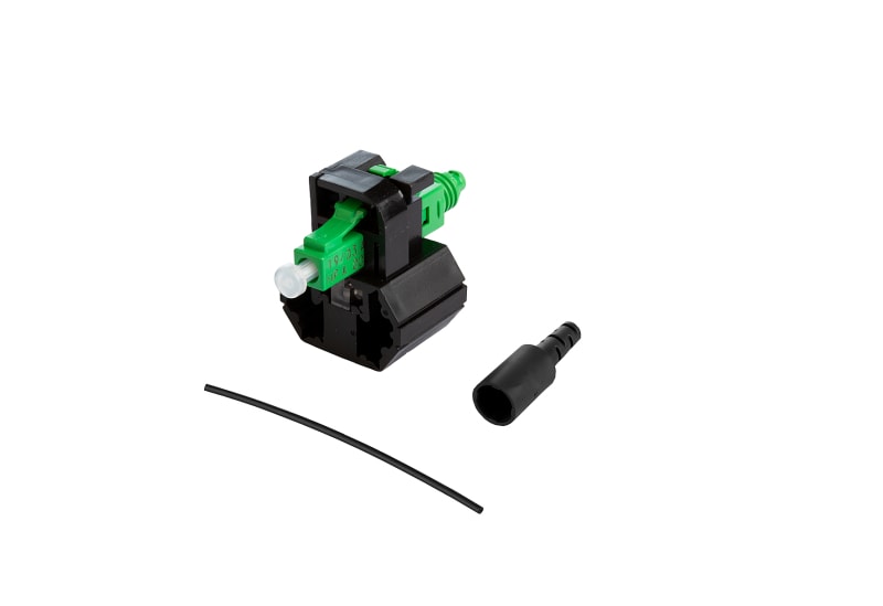 METZ CONNECT - OpDAT FAST™Hybrid LCAPC OS2 0,25 + 0,9 mm, 10 St