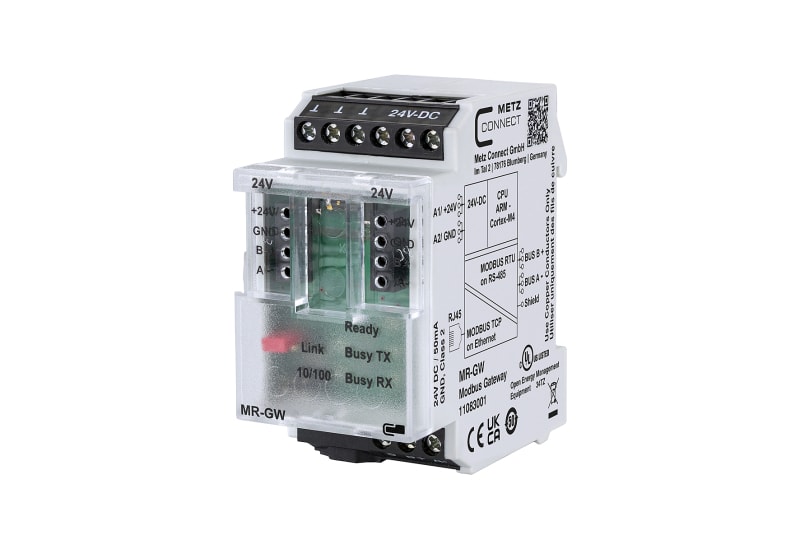 METZ CONNECT - MR-GW Modbus RTU / Modbus TCP Gateway