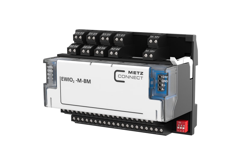 METZ CONNECT - Ethernet-IO Datenlogger/Controller M-Bus + BACnet + Modbus