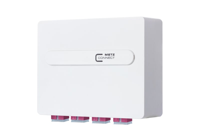 METZ CONNECT - OpDAT ADT LWL-Anschlusseinheit VIK 4xSC-S OM4 RAL9010