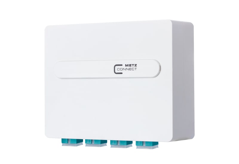 METZ CONNECT - OpDAT ADT LWL-Anschlusseinheit VIK 4xSC-S OM3 RAL9010
