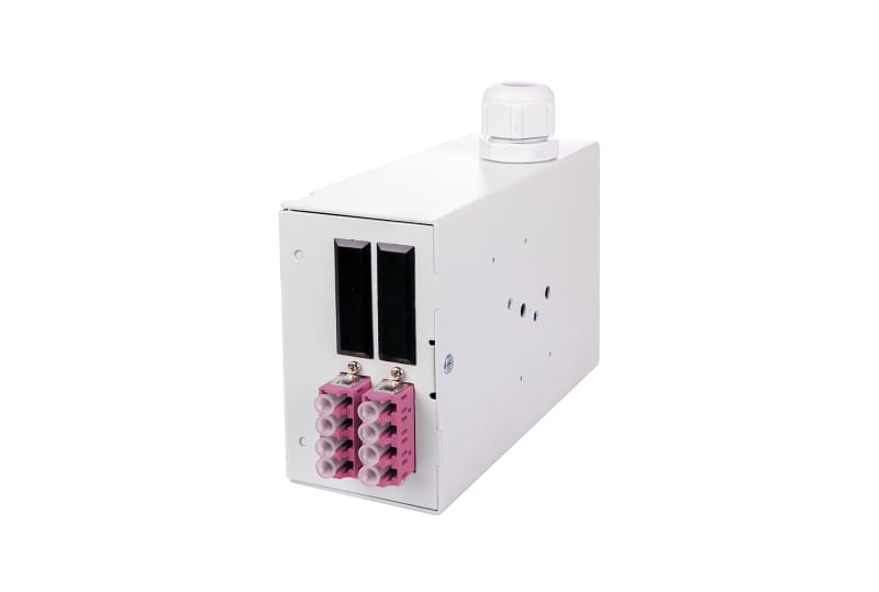 METZ CONNECT - OpDAT REG K splice 2xLC-Q OM4 mit Crimpsplicehalter