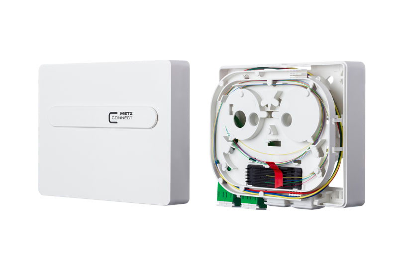 METZ CONNECT - FiTH LWL Dose OpDAT ADT 2xLC-D APC OS2 inkl. Pigtails