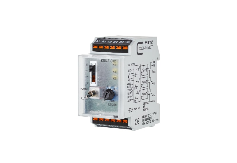 METZ CONNECT - KRS-F-C12 3VHR 24VAC/DC1.5-20S