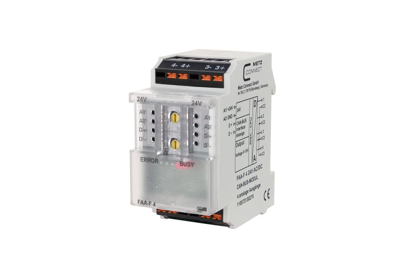 METZ CONNECT - FAA-F 4 24 V AC/DC CAN-Bus