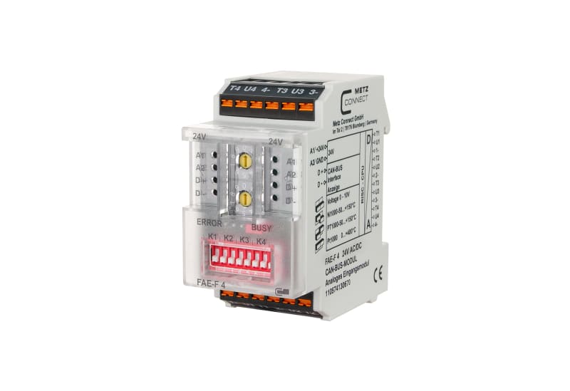 METZ CONNECT - FAE-F 4 24 V AC/DC CAN-Bus