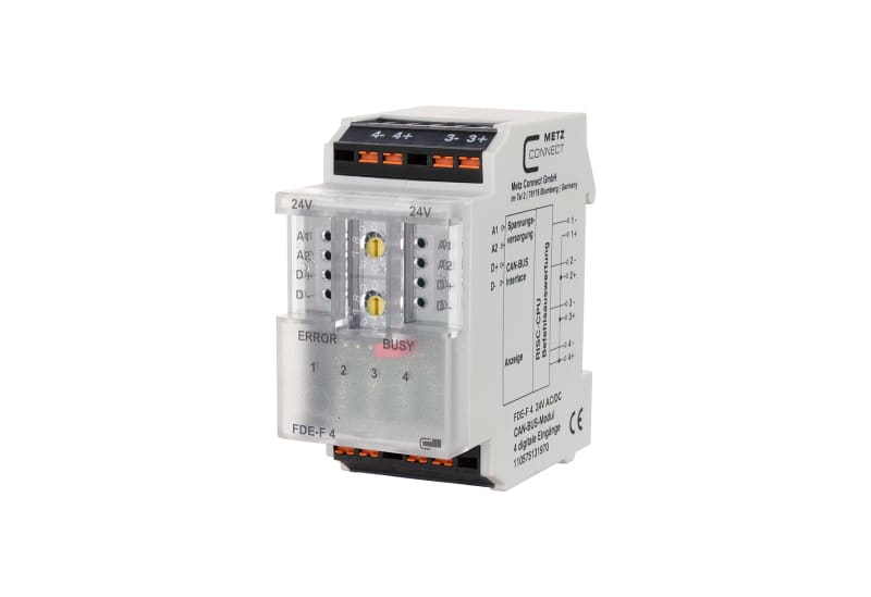 METZ CONNECT - FDE-F 4 24 V AC/DC CAN-Bus