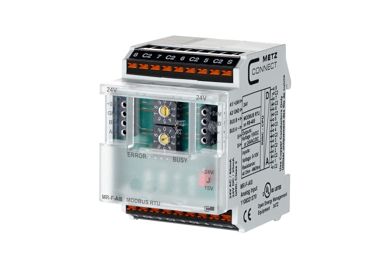METZ CONNECT - MR-F-AI8 Modbus RTU