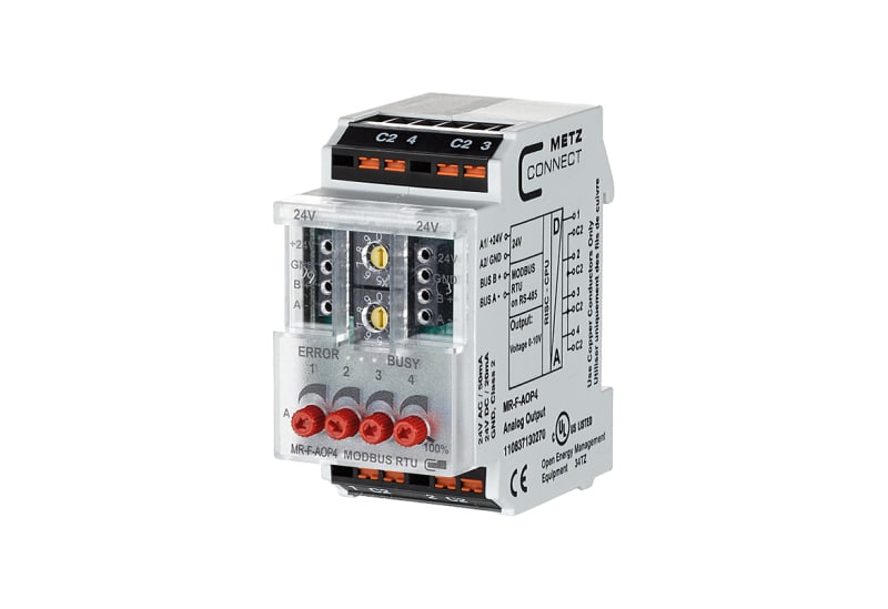 METZ CONNECT - MR-F-AOP4 Modbus RTU