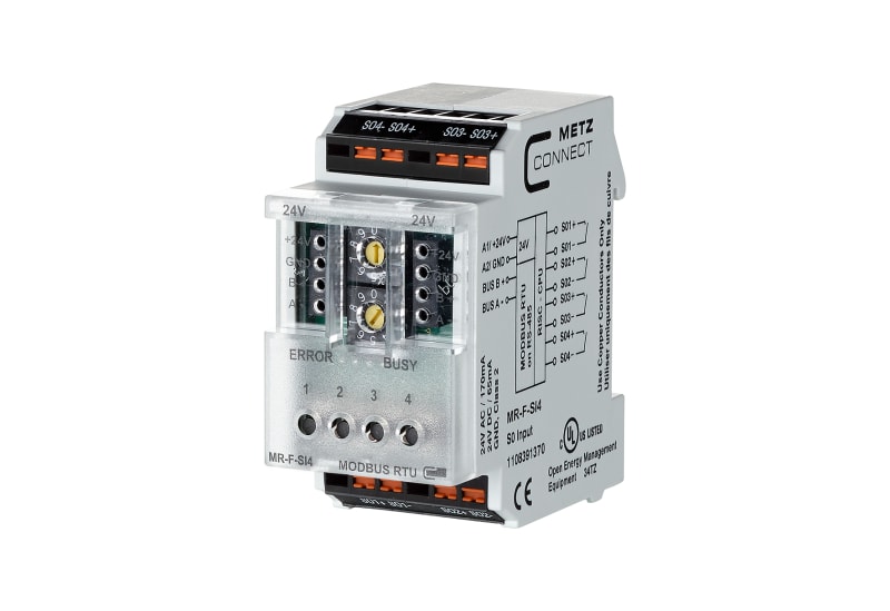 METZ CONNECT - MR-F-SI4 Modbus RTU