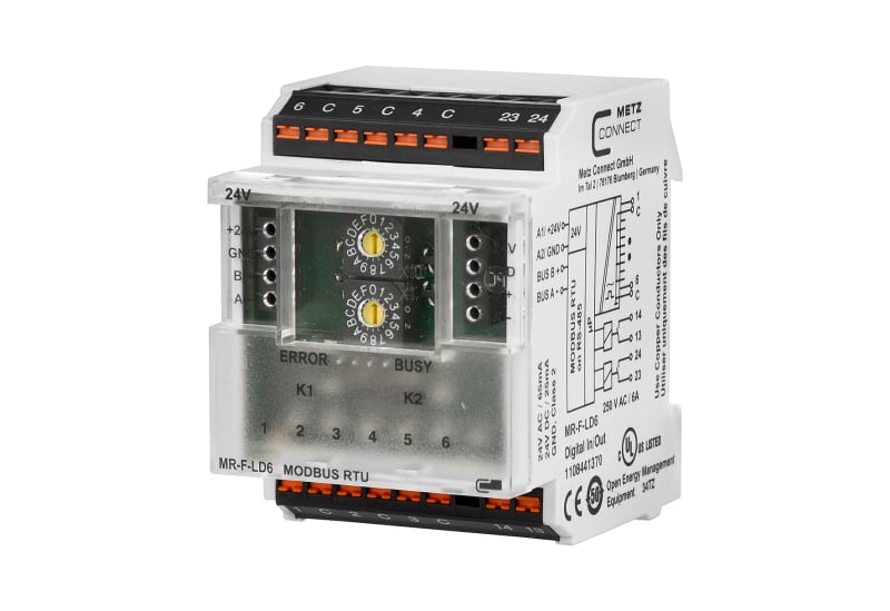METZ CONNECT - MR-F-LD6 Modbus RTU