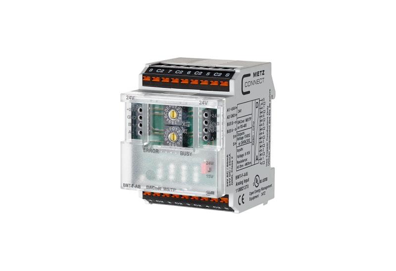 METZ CONNECT - BMT-F-AI8 BACnet MS/TP