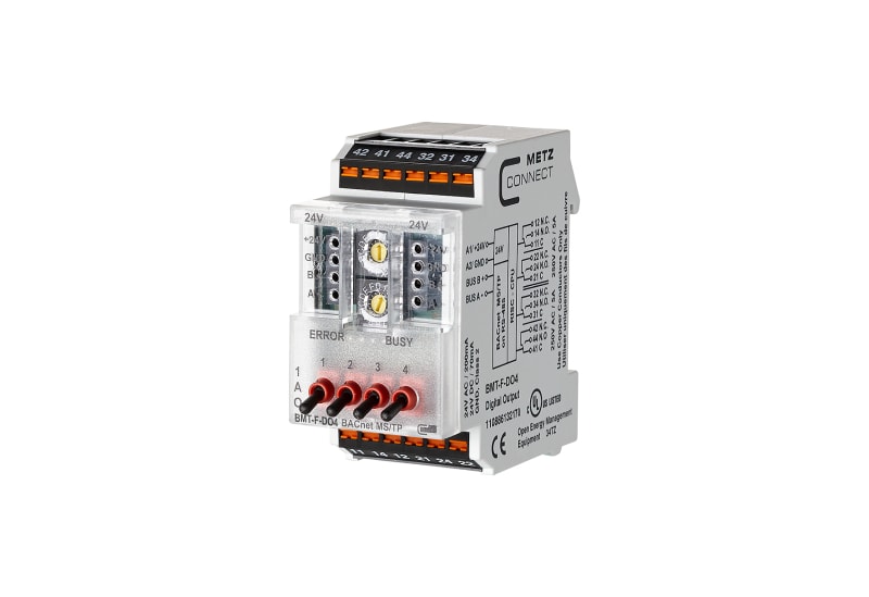 METZ CONNECT - BMT-F-DO4 BACnet MS/TP
