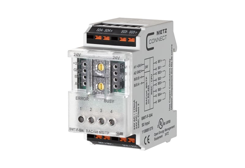 METZ CONNECT - BMT-F-SI4 BACnet MS/TP