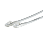 METZ CONNECT - Patchkabel Cat.6A AWG 26 0,3 m weiß